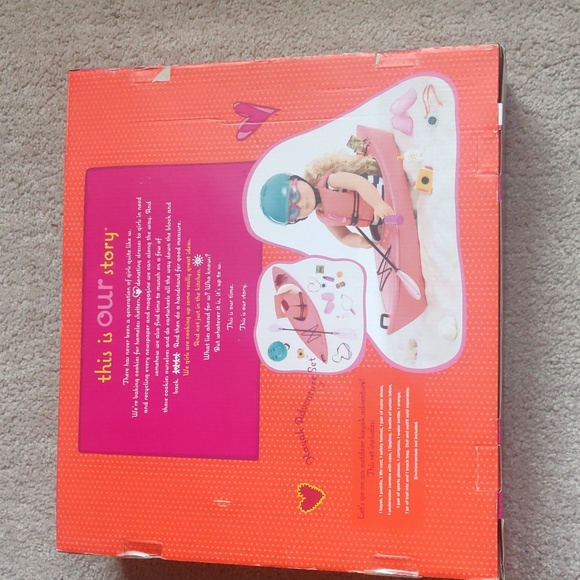 Our Generation Kayak Adventure set Camping Camera Helmet Sunglasses - Picture 6 of 8